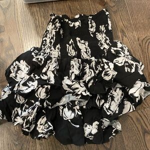 Mini skirt from a boutique